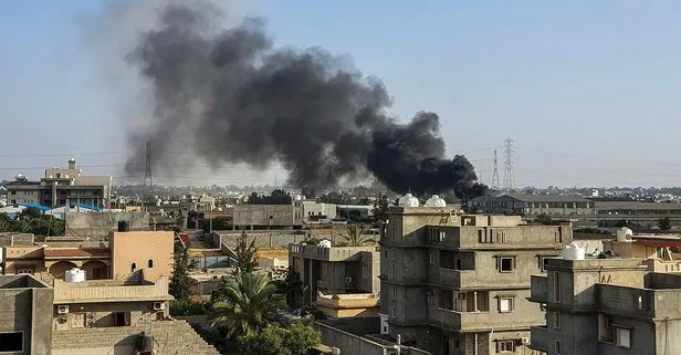 Son dakika: Libya’da Hafter milisleri Trablus’un güneyindeki sivil mahallelere saldırdı
