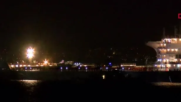 Son dakika: Zeytinburnu açıklarında iki gemi çarpıştı