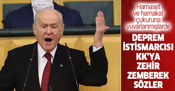 Son dakika: MHP lideri Devlet Bahçeli'den Kılıçdaroğlu'na "deprem üzerinden siyasi istismar" tepkisi