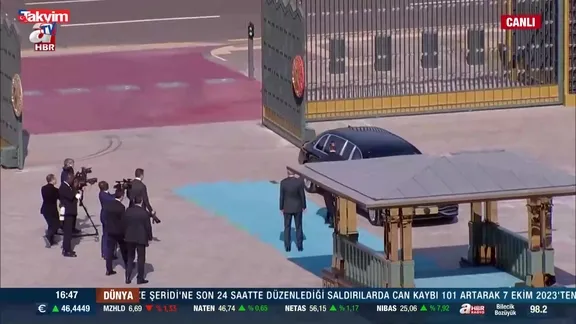 Gabon Cumhurbaşkanı Ankara'da!