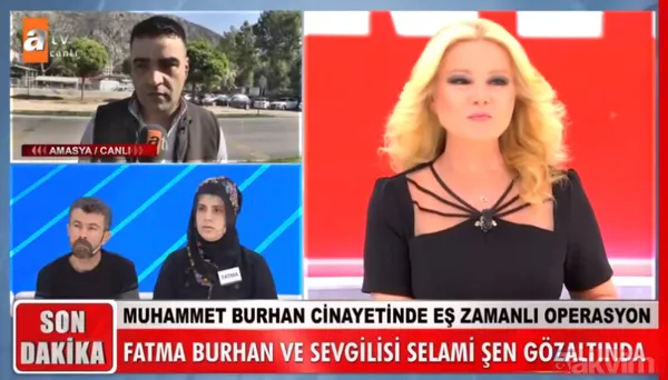 SON DAKİKA: Müge Anlı'daki Muhammet Burhan cinayetinde Amasya'da hareketli dakikalar! Yasak aşk köyü birbirine düşürmüştü: "3 gözaltı" - 3