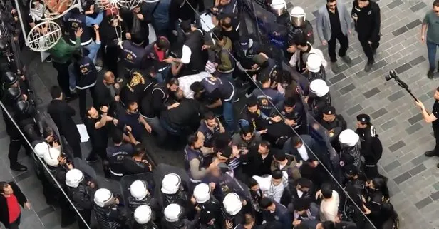 Beyoğlu’nda İsrail protestoları: 43 şahıs yakalandı 5’i hakkında adli işlem yapıldı 2 polis açığa alındı