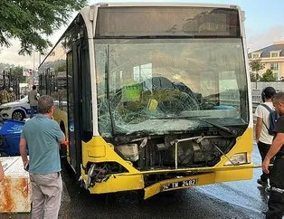 Üsküdar’da İETT kazası!