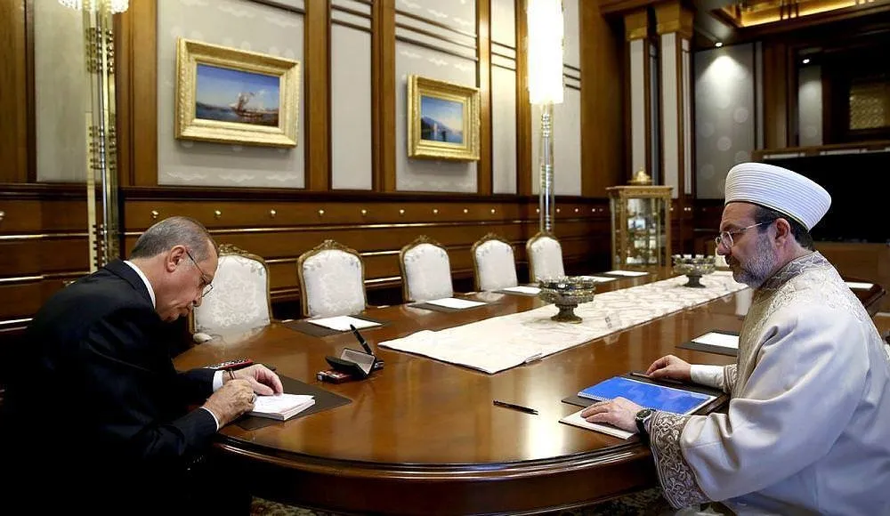 Erdoğan'dan Diyanet Vakfı’na kurban bağışı-1