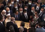 Taksim Camii açılışında Başkan Erdoğan'dan Kur'an-ı Kerim hediyesi