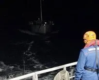 İstanbul’da korku dolu anlar! Sürüklenen yelkenli