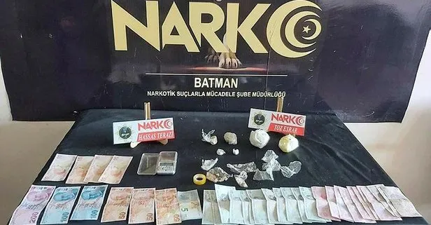 Batman’da 20 adrese baskın: Zehir tacirleri yakalandı