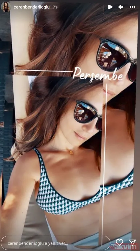 İçimizdeki Ateş'in Tülin'i Ceren Benderlioğlu’ndan bikinili paylaşım! Şezlong paylaşımı ortalığı salladı! EDHO’nun Ömür’üydü... - 7