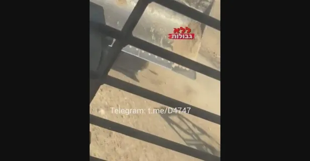 Kan donduran vahşet! Soykırımcı İsrail ordusuna ait buldozer Filistinli sivilin üstünden geçti