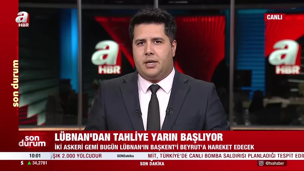 Lübnan'dan tahliye başlıyor!