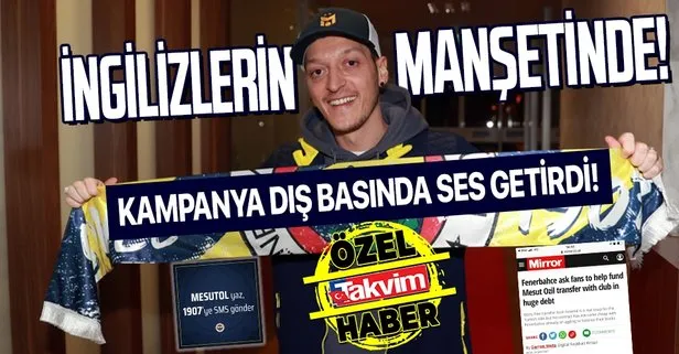 ’Mesut ol’ kampanyası İngiliz basınında yankı buldu!