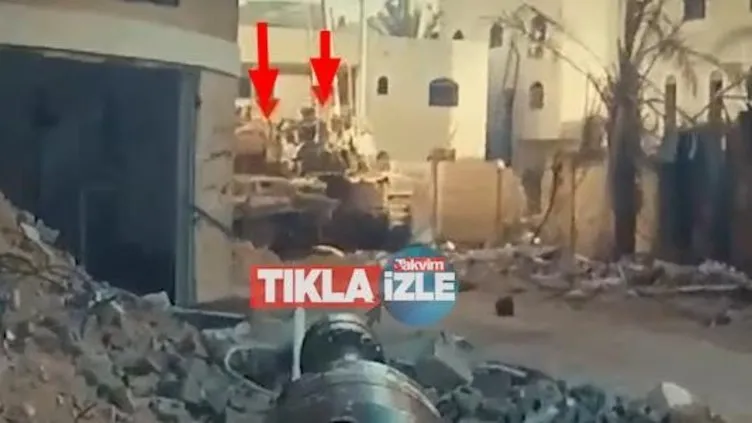 Hamas, İsrail’e ait askeri araçları vurduğu videoyu yayınladı!