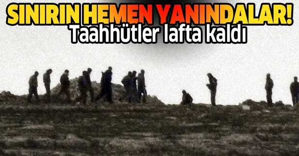 Son dakika: YPG/PKK, Türkiye sınırı yakınında tünel kazmaya devam ediyor!