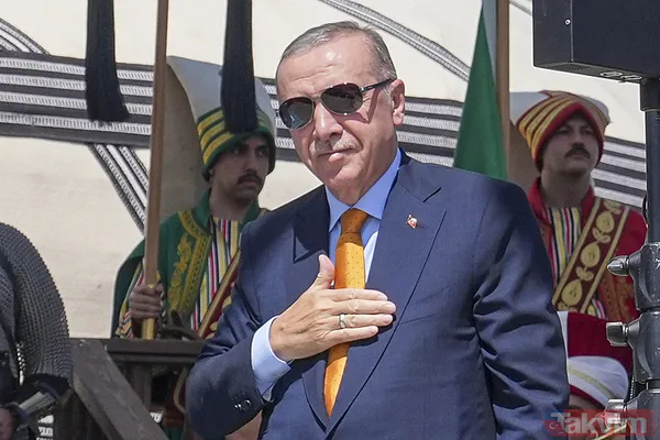 Ahlat'ta ecdada vefa! Başkan Erdoğan ve Bahçeli Selçuklu mezarlığını ziyaret etti | Han çadırında koyu sohbet - 20