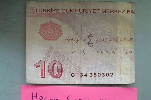 Kırıkkale'de cami imamını şaşkına çeviren not