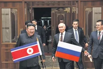 Putin Kim’e gitti!