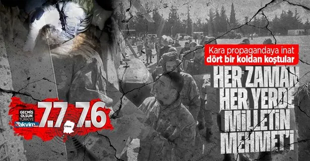 Mehmetçik milletin yanında! Kara propagandalara inat: Dört bir koldan yardıma koşuyorlar