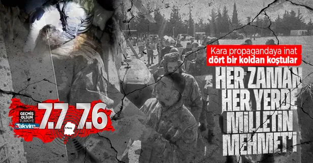 Mehmetçik milletin yanında! Kara propagandalara inat: Dört bir koldan yardıma koşuyorlar