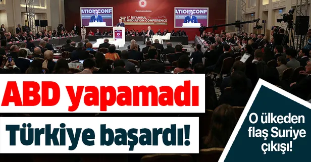 Rusya'dan flaş çıkış: ABD yapamadı Türkiye başardı!