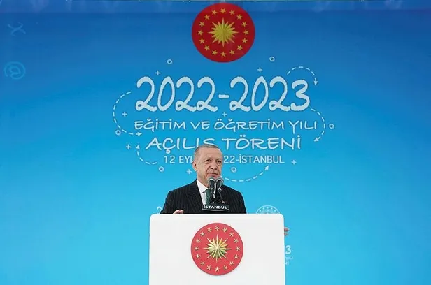 Başkan Erdoğan'dan 2022-2023 Eğitim Öğretim Yılı Açılış Programı'nda önemli açıklamalar-2
