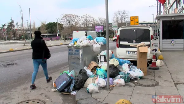 SON DAKİKA: Kadıköy'den sonra iki ilçede daha çöp dağları tehlikesi! Ataşehir ve Kartal'da grev başladı - 14