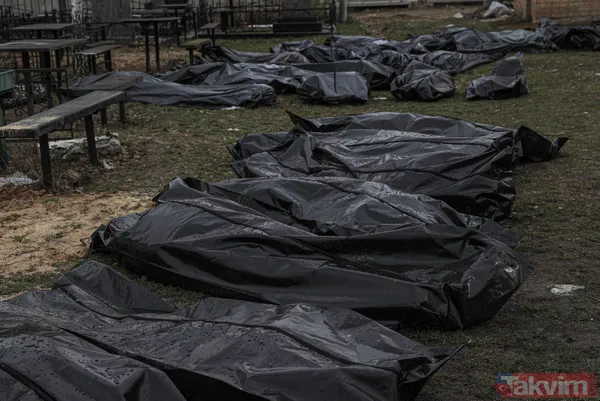 Ceset war! Buça'da dehşete düşüren görüntüler! Toplu mezarlar... - 35