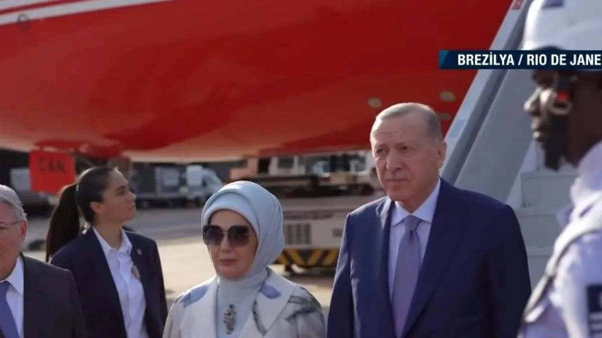 Başkan Erdoğan Brezilya'da! G20 programında neler var?