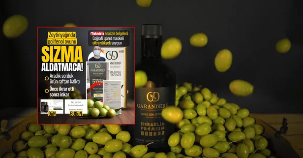 TAKVİM yazdı ihbar sayıldı! Tarım ve Orman Bakanlığı polifenol oyununa "dur" dedi: Garandere Zeytinyağı'na denetim