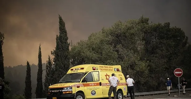 Kudüs-Tel Aviv arasına yangın! Otoyolları alevler sardı: İsrail uluslararası yardım istedi