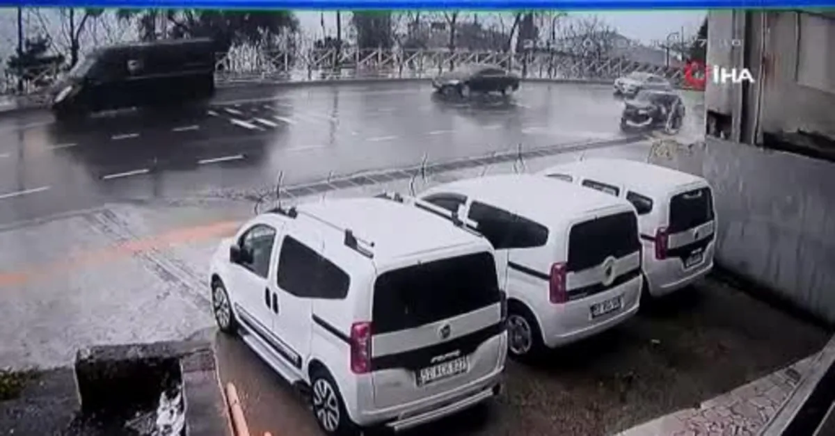 Ordu'da feci kaza kamerada