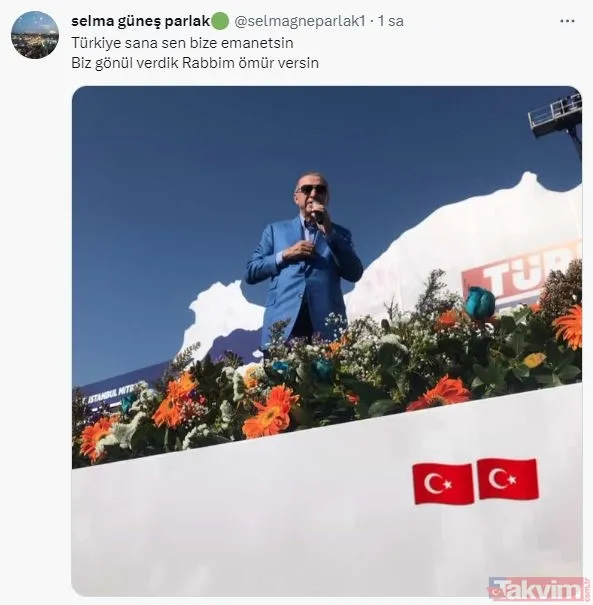 Başkan Erdoğan'dan "Teşekkürler İstanbul" paylaşımı! Tarihi mitingde yaşanan coşku yorumlara taştı - 21