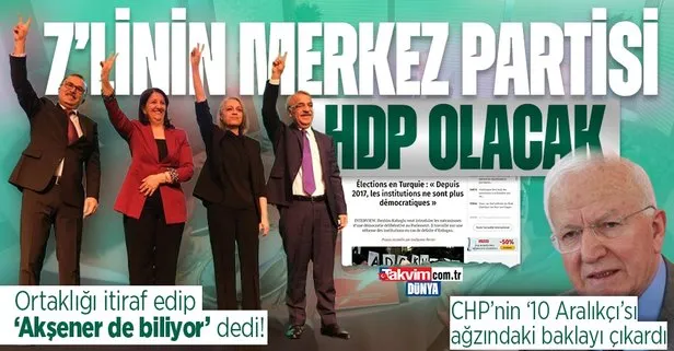CHP’li İbrahim Kaboğlu’ndan Le Point’e itiraf gibi demeç: HDP merkez parti olacak