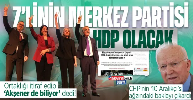 CHP'li İbrahim Kaboğlu'ndan Le Point'e itiraf gibi demeç: HDP merkez parti olacak