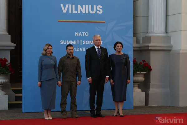 Başkan Erdoğan ve eşi Emine Erdoğan NATO Zirvesi kapsamında düzenlenen resmi akşam yemeğine katıldı - 41