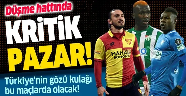 Düşme hattında kritik Pazar!
