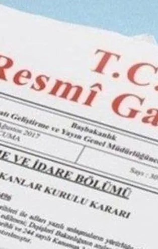 Atama kararları Resmi Gazete'de