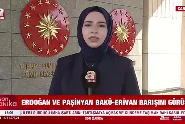 Başkan Erdoğan ve Paşinyan Bakü-Erivan barışını görüştü