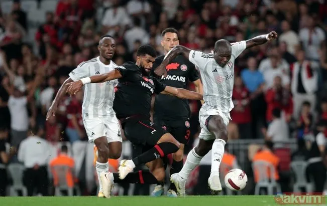 Beşiktaş Karagümrük’ü Gedson Fernandes ile geçti! Aboubakar bir ilki yaşadı