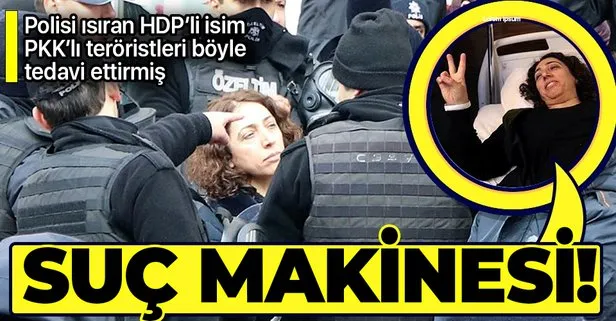 HDP’li Saliha Aydeniz’in iddianamesinde ortaya çıktı! PKK’lı teröristleri sivil gibi gösterip tedavi etmiş!