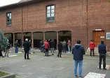 Sinop Alaaddin Camisi’nde sosyal mesafeli yağmur duası