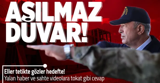 Milli Savunma Bakanı Akar'dan sınır güvenliğine ilişkin net mesaj: O huduttan kuş uçmaz