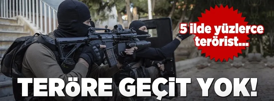 Teröre geçit yok!