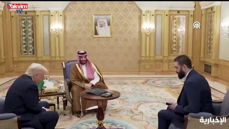 ABD Başkanı Donald Trump, Suriye Cumhurbaşkanı Şara ile Suudi Arabistan’da görüştü