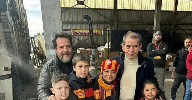 Galatasaray haberleri | Dursun Özbek deprem bölgesine gitti!