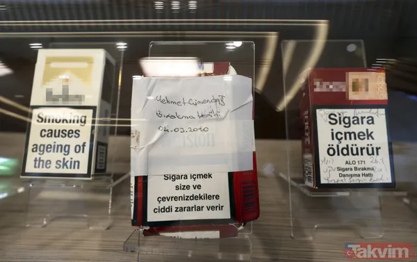 Başkan Recep Tayyip Erdoğan'ın sigarayla mücadele kapsamında topladığı sigara paketleri Cumhurbaşkanlığı Külliyesi'nde sergileniyor - 33