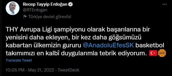 Real Madrid'i 58-57 yenen Anadolu Efes şampiyon oldu-7