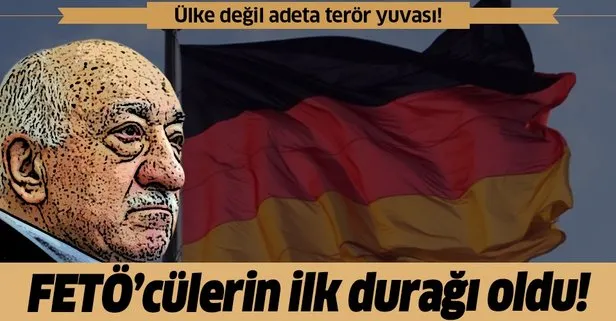 Almanya terör yuvası haline geldi!
