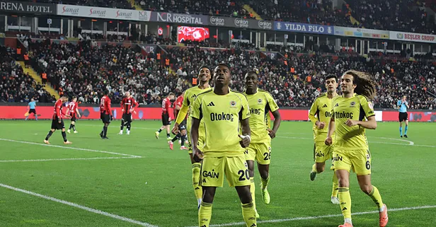 Kanarya'nın ZTK'da çeyrek final keyfi! Gaziantep FK - Fenerbahçe: 0-4 | MAÇ SONUCU