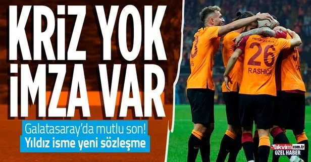 Galatasaray’da Yunus Akgün’e yeni sözleşme! Kriz yok imza var