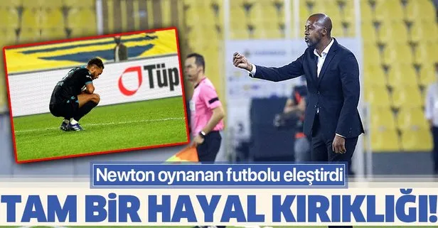 Eddie Newton Fenerbahçe yenilgisi sonrası 2’nci devredeki futbolu eleştirdi! Tam bir hayal kırıklığı